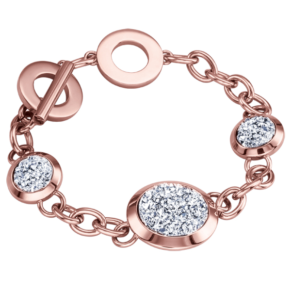 ГРИВНА DARK MOON-BSS 327 ROSE GOLD/SILVER ГРИВНА DARK MOON-BSS 327 ROSE GOLD/SILVER